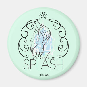 Ariel   Make A Splash Magnet