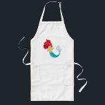 Ariel | Make Time For Buddies Long Apron<br><div class="desc">Disney Princesses are empowered heroines who dream, create and celebrate magical adventures! They help inspire young girls to see how brave, strong and fearless they are. These princesses focus on their friendships and embracing adventure.</div>