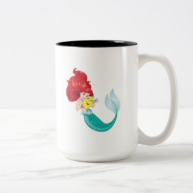 Ariel | Make Time For Buddies Two-Tone Coffee Mug (Right)