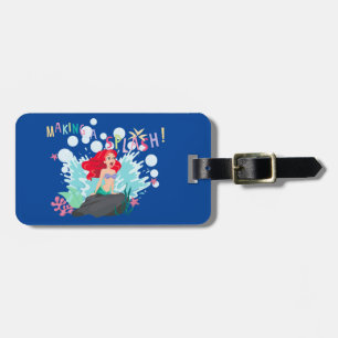 Ariel Making A Splash! Luggage Tag