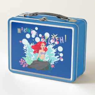 Ariel   Making A Splash! Metal Lunch Box