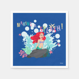 Ariel   Making A Splash! Napkin