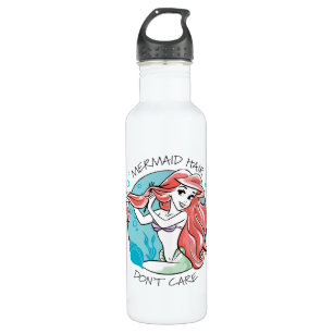 Ariel "Mermaid Hair Don't Care" 710 Ml Water Bottle