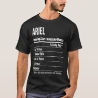 Ariel Nutritional Facts Serving Size Calories