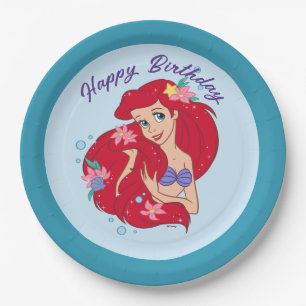 Ariel Ocean Beauty Bloom Paper Plate