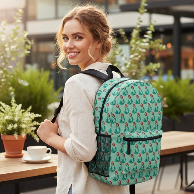 Ariel Printed Backpack (Creator Uploaded)