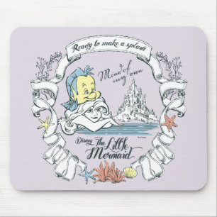 Ariel   Ready to Make a Splash Mouse Pad