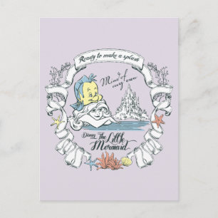 Ariel   Ready to Make a Splash Postcard