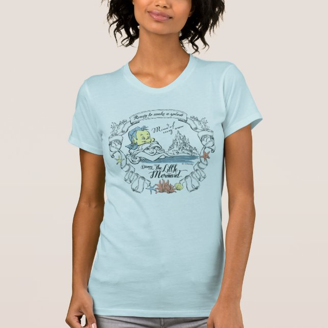 Ariel | Ready to Make a Splash T-Shirt (Front)