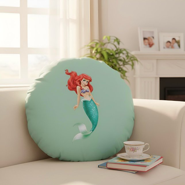 Ariel Round Pillow (Creator Uploaded)