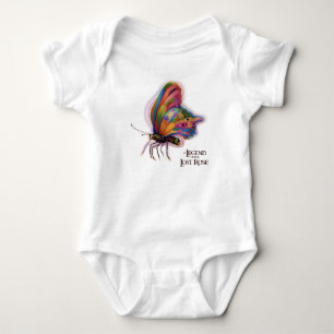 Ariel’s Rainbow Butterfly Baby Bodysuit