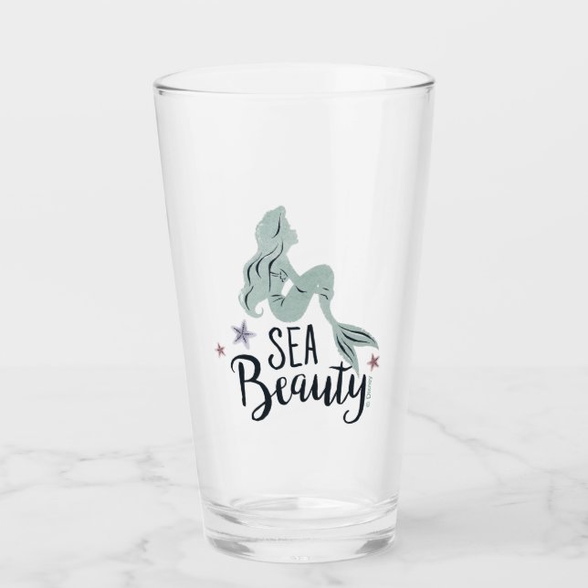 Ariel Silhouette "Sea Beauty" Glass (Front)