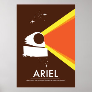 ARIEL Space Art Poster