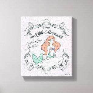 Ariel   Sparkles Always Make Waves Canvas Print