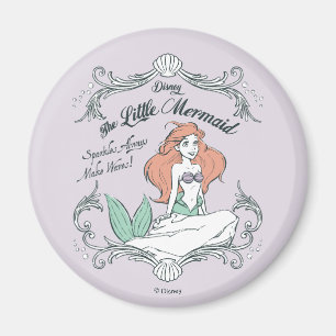 Ariel   Sparkles Always Make Waves Magnet