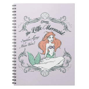 Ariel   Sparkles Always Make Waves Notebook