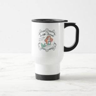 Ariel Sparkles Always Make Waves Travel Mug