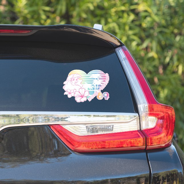 Ariel Surf Princess 89 Tropical Heart (Car Side)