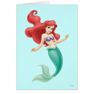 Ariel Swimming
