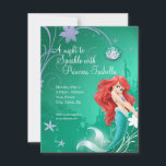Ariel | The Little Mermaid Birthday Invitation<br><div class="desc">Make your little one's birthday an undersea adventure with this Ariel The Little Mermaid birthday invitation! Featuring Ariel in her iconic pose with colourful underwater elements, this vibrant design brings the magic of the ocean to life. Perfect for a The Little Mermaid-themed birthday party, this customizable invitation captures the whimsy...</div>
