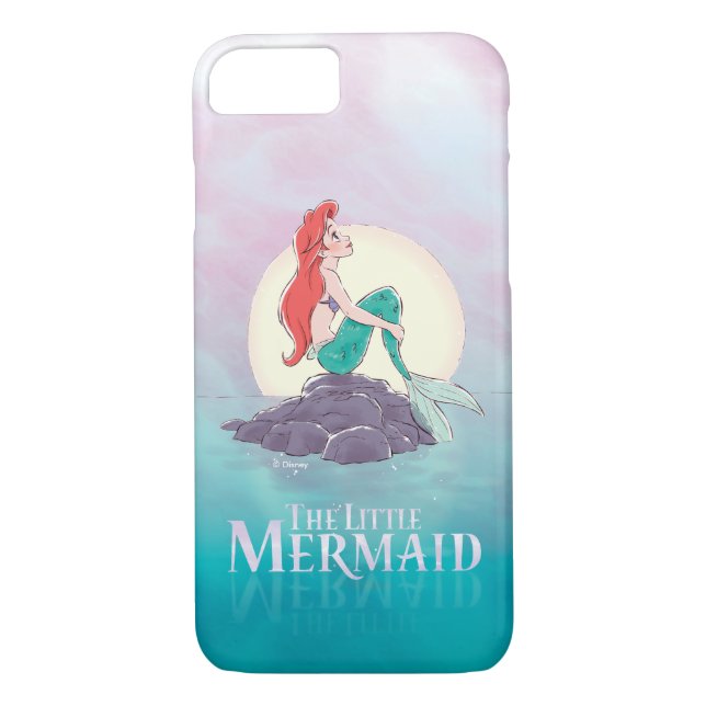 Ariel | The Little Mermaid - Pearlescent Princess Case-Mate iPhone Case (Back)