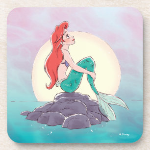 Ariel The Little Mermaid - Pearlescent Princess Coaster