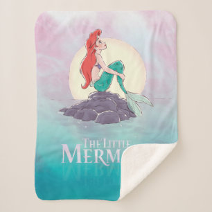 Ariel The Little Mermaid - Pearlescent Princess Sherpa Blanket