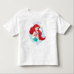 Ariel | Under the Sea Adventure Birthday Toddler T-shirt<br><div class="desc">Personalize this cute Disney Princess Ariel Birthday shirt with your child's name and age.</div>