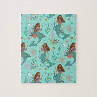 Ariel Undersea Adventure Pattern Jigsaw Puzzle