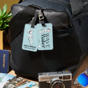 Ariel Wave Maker Luggage Tag