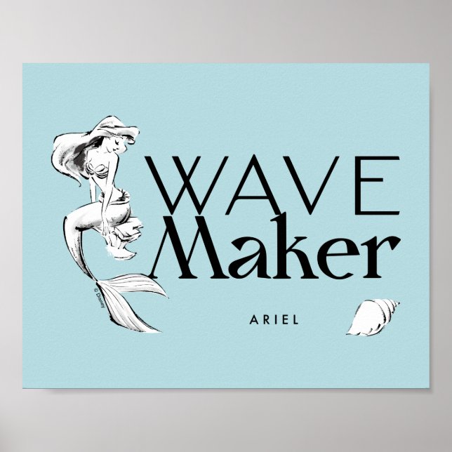 Ariel | Wave Maker Poster (Front)