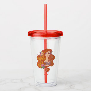 Ariel   Wave Maker Seashell Acrylic Tumbler