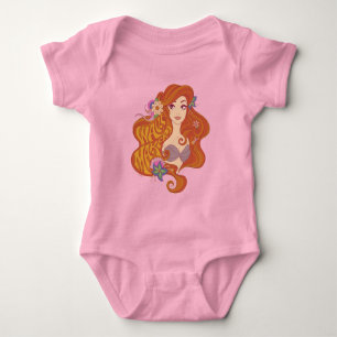 Ariel   Wave Maker Seashell Baby Bodysuit
