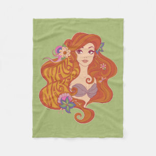 Ariel   Wave Maker Seashell Fleece Blanket