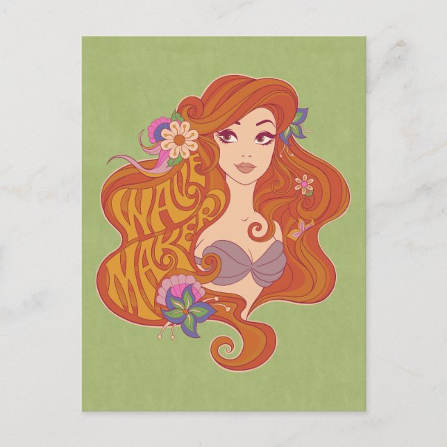 Ariel | Wave Maker Seashell Postcard (Front)