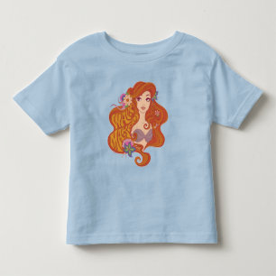 Ariel Wave Maker Seashell Toddler T-shirt