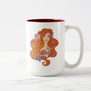 Ariel   Wave Maker Seashell Two-Tone Coffee Mug
