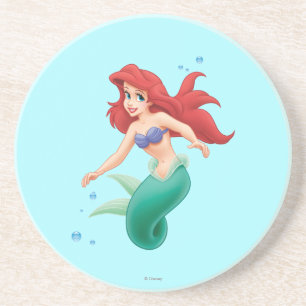 Ariel with Bubbles Coaster