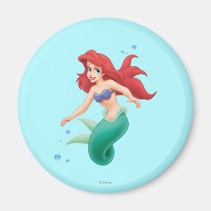 Ariel with Bubbles Magnet