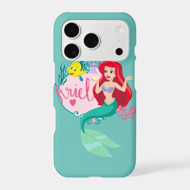 Ariel With Flounder Name Graphic (Back)