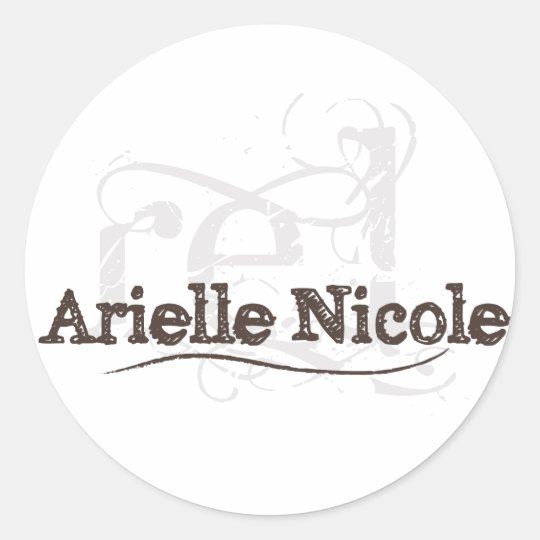 Arielle Nicole Sticker