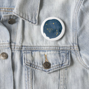 Aries 2 Inch Round Button