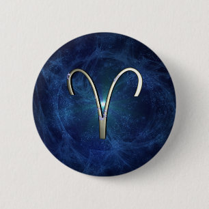 Aries 2 Inch Round Button