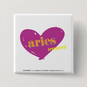 Aries 2 inch square button