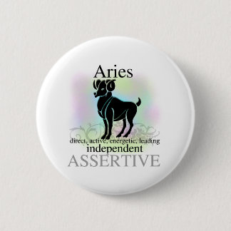 Aries About You 2 Inch Round Button