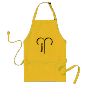 ARIES, Abstract Design of the Zodiac Sign, Standard Apron