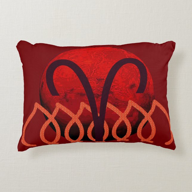 Aries Accent Pillow (Front)