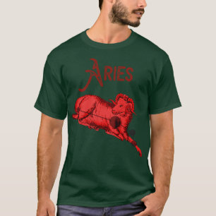 Aries Astrological Sign Zodiac Constellation Desig T-Shirt