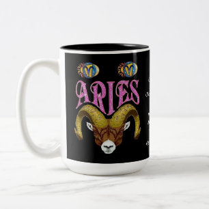Aries Birth Sign Zodiac Mug