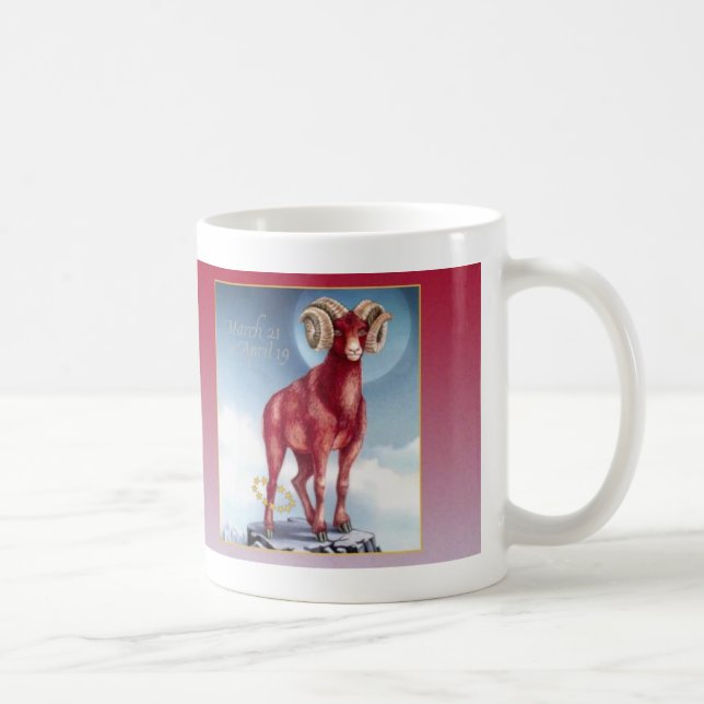 Aries Birthday Mug (Right)